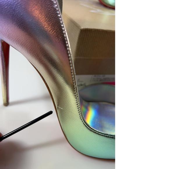 100mm Purple Ombre Licorne AB Unicorn Iriza Gradient Pumps E584 - Picture 3 of 11